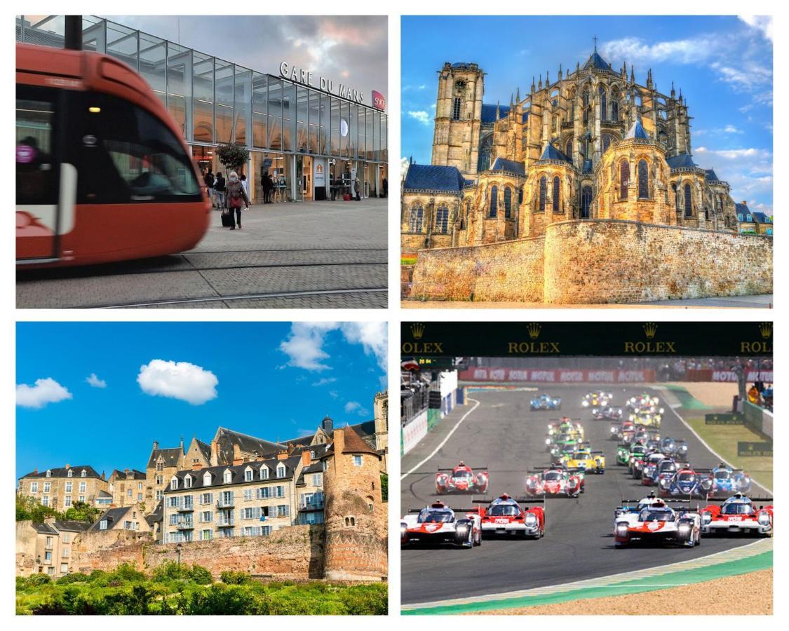 L'Appart K-Shmire- Cosy Et Spacieux, 4 Pers Le Mans Eksteriør billede